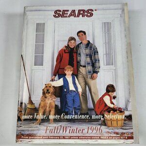 Sears 1996 Fall and Winter Catalog Canada Collectible Department Store Magazine